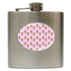Angel Cherub Pink Hip Flask (6 Oz) by snowwhitegirl