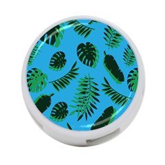 Tropical Leaves Nature 4-port Usb Hub (one Side) by Vaneshart
