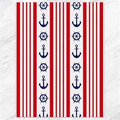 Nautical Papers Nautical Background Canvas 18  X 24  by Vaneshart