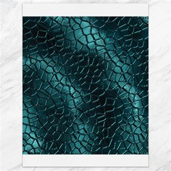 Texture Glass Network Glass Blue Canvas 18  X 24  by Vaneshart