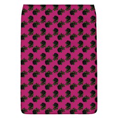 Black Rose Pink Removable Flap Cover (l) by snowwhitegirl