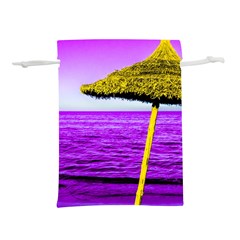 Pop Art Beach Umbrella Lightweight Drawstring Pouch (l) by essentialimage