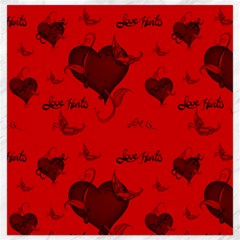 Wonderful Pattern Of Hearts Canvas 12  X 12  by FantasyWorld7