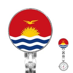 Flag Of Kiribati Stainless Steel Nurses Watch by trulycreative
