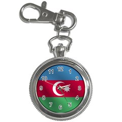 Flag Of Azerbaijan Key Chain Watches by trulycreative
