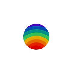 Rainbow Background Colorful 1  Mini Buttons by HermanTelo