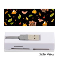 Thanksgiving Turkey Pattern Memory Card Reader (stick) by Valentinaart