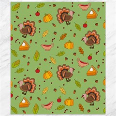 Thanksgiving Turkey Pattern Canvas 20  X 24  by Valentinaart
