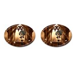 Little Dark Fairy In The Night Cufflinks (Oval) Front(Pair)