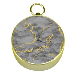 Marble Neon Retro Light Gray With Gold Yellow Veins Texture Floor Background Retro Neon 80s Style Neon Colors Print Luxuous Real Marble Gold Compasses by genx