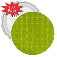 Background Texture Pattern Green 3  Buttons (100 Pack)  by HermanTelo