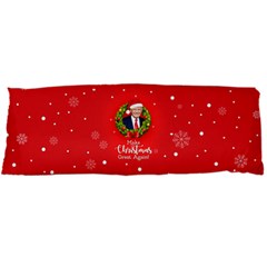 Make Christmas Great Again With Trump Face Maga Body Pillow Case Dakimakura (two Sides) by snek
