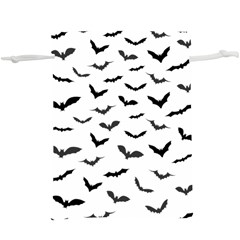Bats Pattern  Lightweight Drawstring Pouch (xl) by Sobalvarro