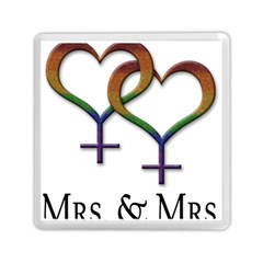 Mrs  And Mrs  Memory Card Reader (square) by LiveLoudGraphics