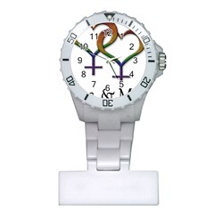 Mrs  And Mrs  Plastic Nurses Watch by LiveLoudGraphics