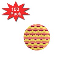 Background Colorful Chevron 1  Mini Magnets (100 Pack)  by HermanTelo