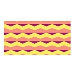 Background Colorful Chevron Satin Wrap Front