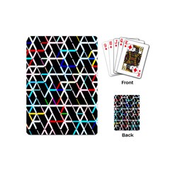 Abstrait Neon Playing Cards Single Design (mini) by kcreatif