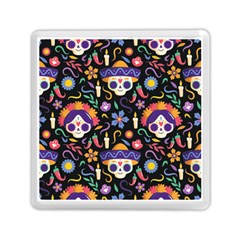 Dia De Los Muertos Memory Card Reader (square) by Sobalvarro