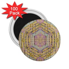 Temple Of Wood With A Touch Of Japan 2 25  Magnets (100 Pack)  by pepitasart