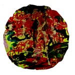 Deep Soul 1 3 Large 18  Premium Round Cushions Back