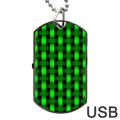 Ab 92 2 Dog Tag Usb Flash (one Side) by ArtworkByPatrick
