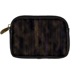 Abstrait Lignes Marron Digital Camera Leather Case by kcreatif