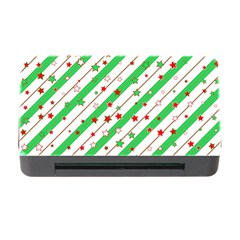 Christmas Paper Stars Pattern Texture Background Colorful Colors Seamless Copy Memory Card Reader With Cf by Vaneshart