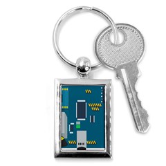 Amphisbaena Two Platform Dtn Node Vector File Key Chain (rectangle) by Sapixe
