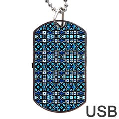Ab 108 1 Dog Tag Usb Flash (two Sides) by ArtworkByPatrick