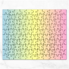 Vertical Rainbow Shade Rectangular Jigsaw Puzzl by designsbymallika