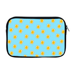 I Love Bread Apple Macbook Pro 17  Zipper Case by designsbymallika