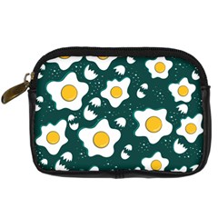 Wanna Have Some Egg? Digital Camera Leather Case by designsbymallika