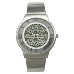 Army Stong Military Stainless Steel Watch by McCallaCoultureArmyShop