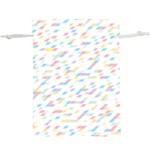 Texture Background Pastel Box  Lightweight Drawstring Pouch (XL) Back