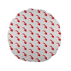 Create Your Own Custom Online Full Print Blank Template Standard 15  Premium Flano Round Cushions by startdesign
