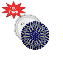 Wood Flower And Matches Mandala Vintage 1 75  Buttons (100 Pack)  by pepitasart