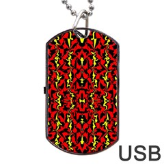 Rby 105 Dog Tag Usb Flash (one Side) by ArtworkByPatrick