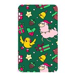 Funny Decoration Christmas Pattern Background Memory Card Reader (Rectangular) Front
