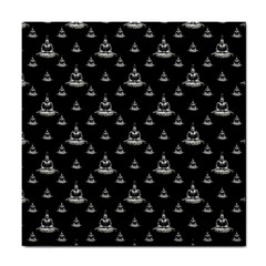 Buddhism Motif Print Pattern Design Tile Coaster by dflcprintsclothing