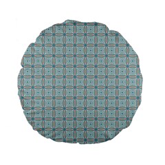 Df Theodora Thanos Standard 15  Premium Flano Round Cushions by deformigo