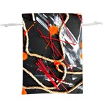Collage 1 1  Lightweight Drawstring Pouch (XL) Back