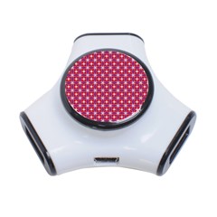 Df Magenta Rumor 3-port Usb Hub by deformigo