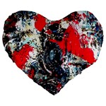 Multiple Desires 1 2 Large 19  Premium Heart Shape Cushions Front