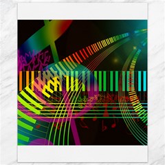 Music Piano Treble Clef Clef Canvas 11  X 14  by Vaneshart