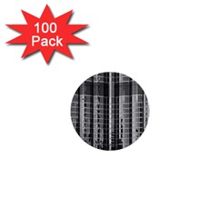 Architecture Structure Glass Metal 1  Mini Buttons (100 Pack)  by Vaneshart