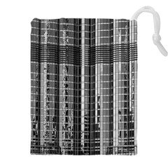 Architecture Structure Glass Metal Drawstring Pouch (4xl) by Vaneshart