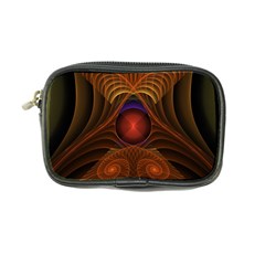Fractal Fantasy Design Swirl Coin Purse by Wegoenart