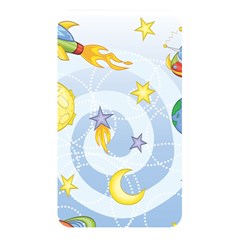 Science Fiction Outer Space Memory Card Reader (rectangular) by Wegoenart