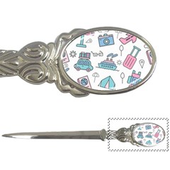 Transportation Seamless Pattern Letter Opener by Vaneshart